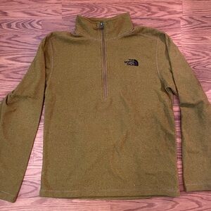The North Face Brown Zip Up Sweater